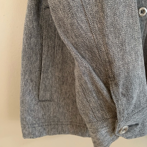 All-Son Men’s Textured Button Down Shirt Jacket Size M - Picture 3 of 6